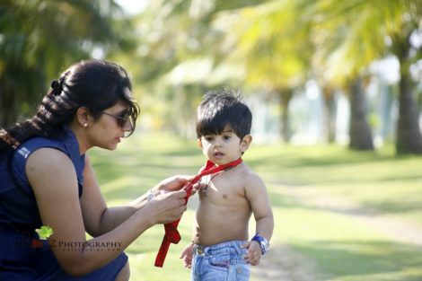 Family Outdoor Photo shoot in Pondicherry
